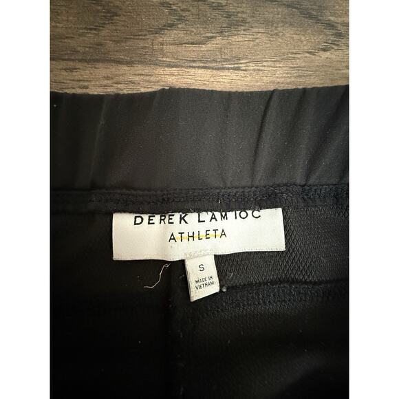 Derek Lam 10C X Athleta Black Wide Leg Workout Pants Size Small Full Length - Picture 3 of 7